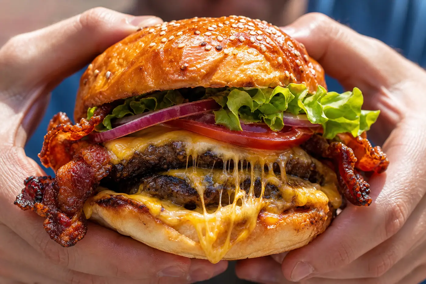 Bacon cheeseburger